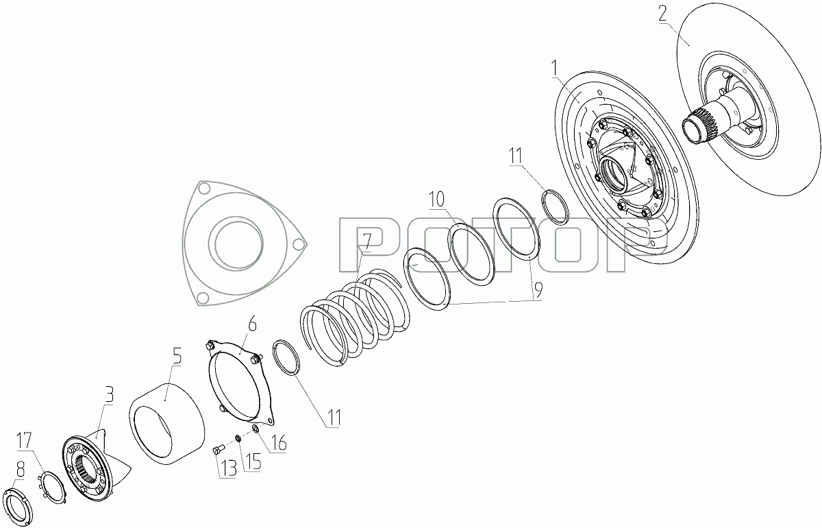 Запчасти к технике РСМ-152 