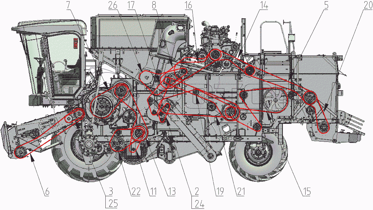 Запчасти к технике РСМ-152 