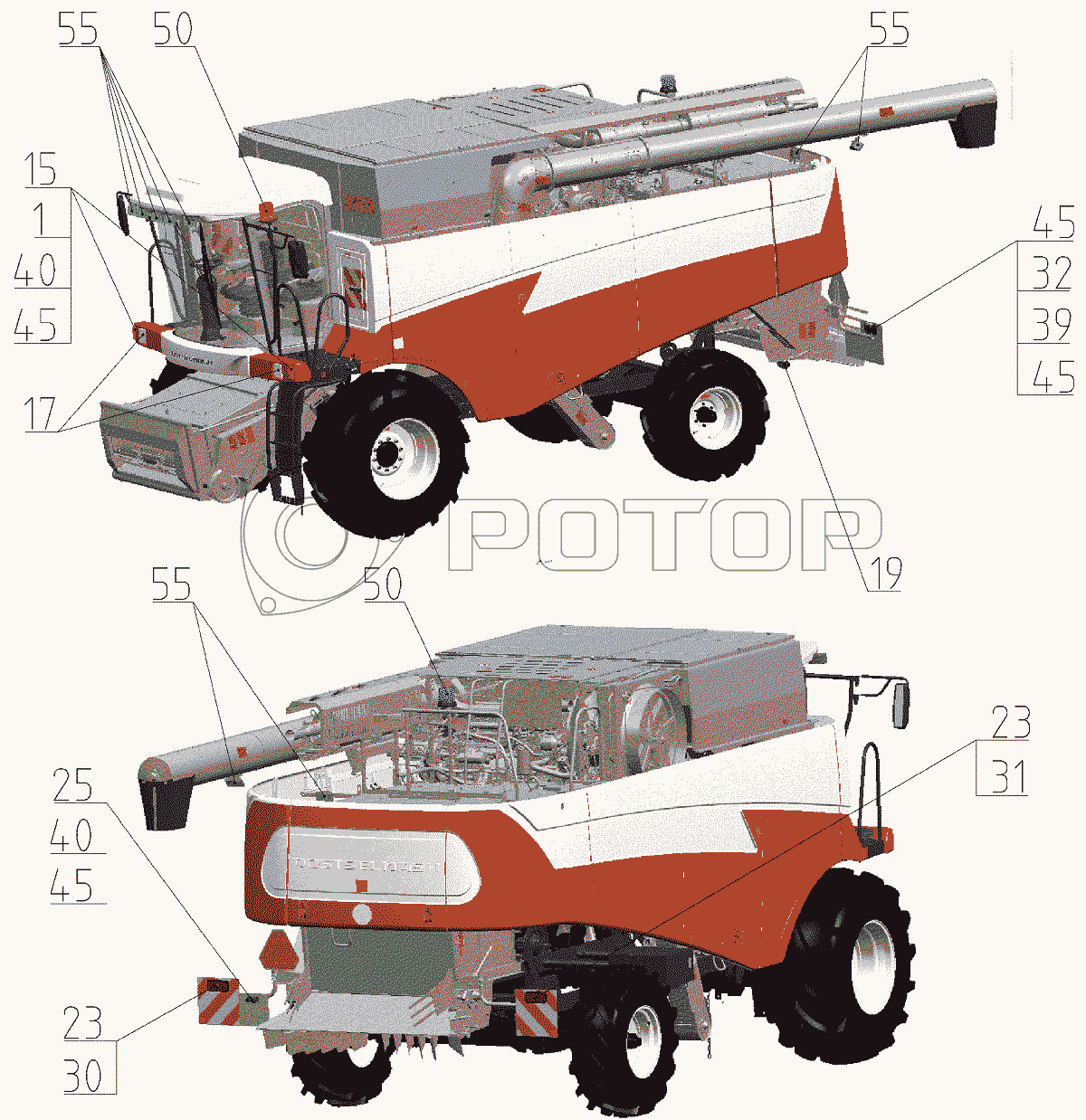 Запчасти к технике РСМ-152 