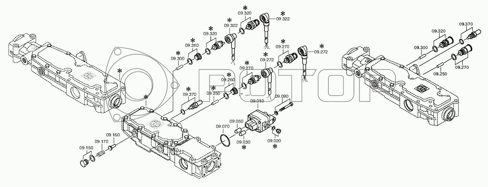 Запчасти к технике КПП ZF 16S1820. Детали соединительные