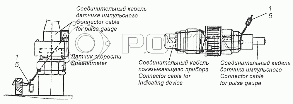 Схема пломбировки трк