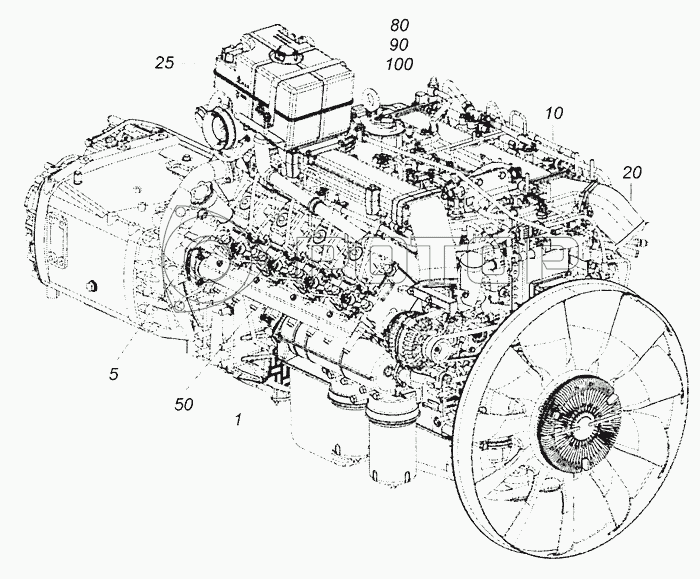 Камаз 6520 евро 4 схема