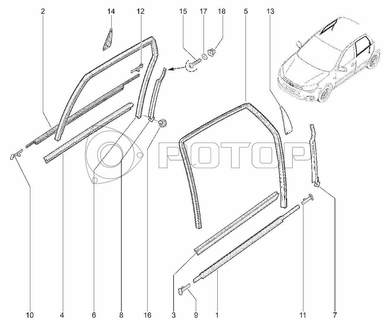 Купить Лобовое Стекло Лада Гранта Лифтбек