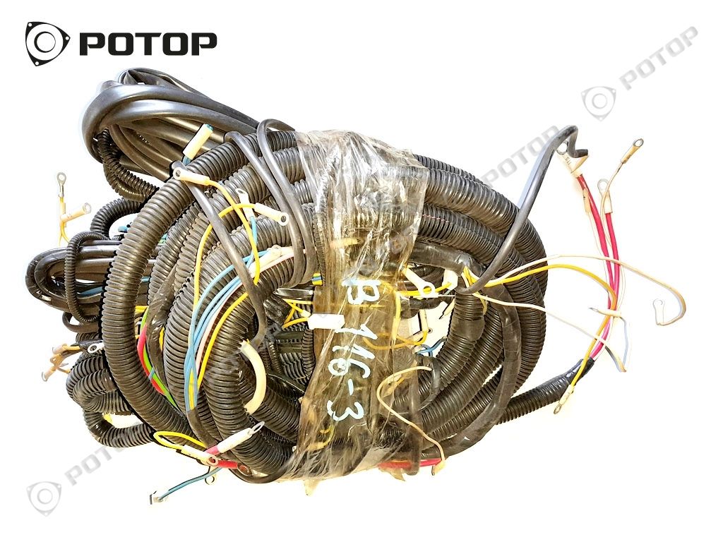 Электропроводка К-701 без тяжелого провода (12V) (9 жгутов) (ДАП)