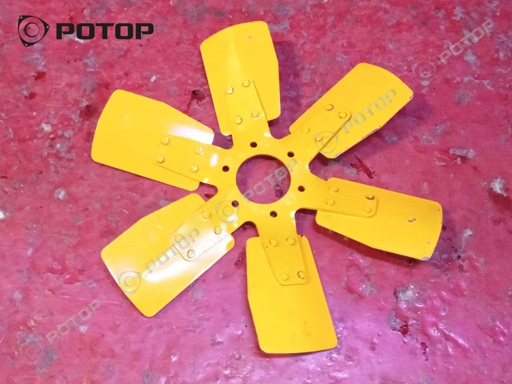 Вентилятор металлический 6 лопастной 245-1308040-А (70х450 мм) 