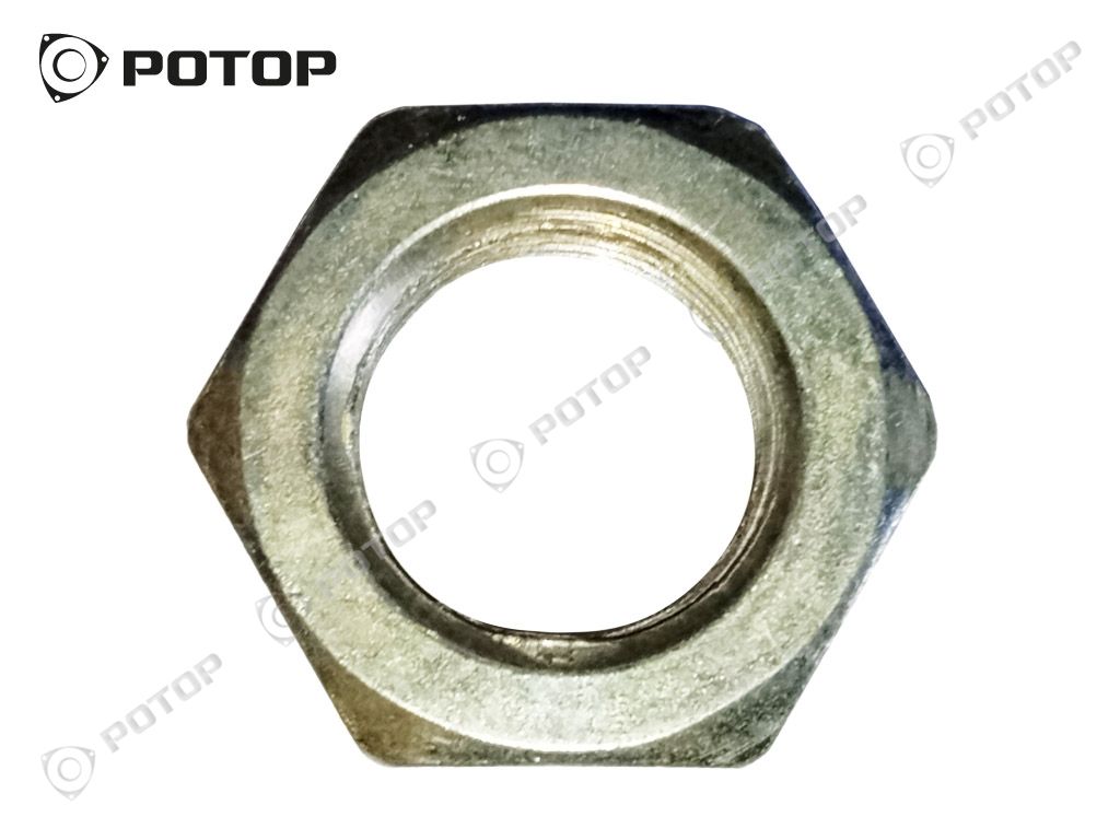 Гайка низкая М16x1,5 (кп  5,8) оцинк (H=8, S=24) ГОСТ5916 DIN939 Гайка низкая М16x1,5 (кп  5,8) оцинк (H=8, S=24) ГОСТ5916 DIN939