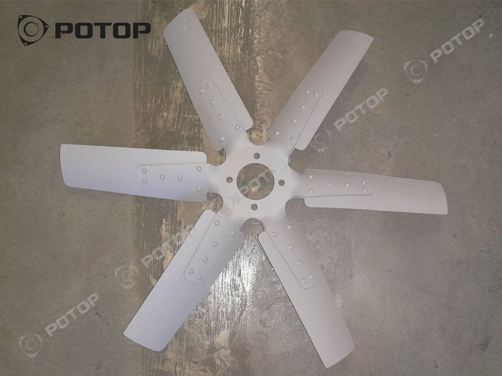 Крыльчатка вентилятора 238БЕ-1308012 металл (внутр.d=65мм) D-650мм