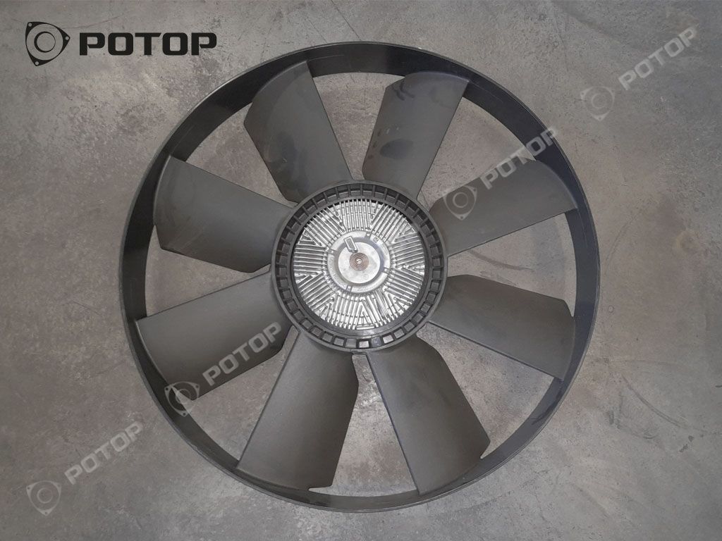 Муфта вязкостная с вентилятором 654мм ЕВРО (дв.740.30,31  CUMMINS ) 020002741 BORG WARNER