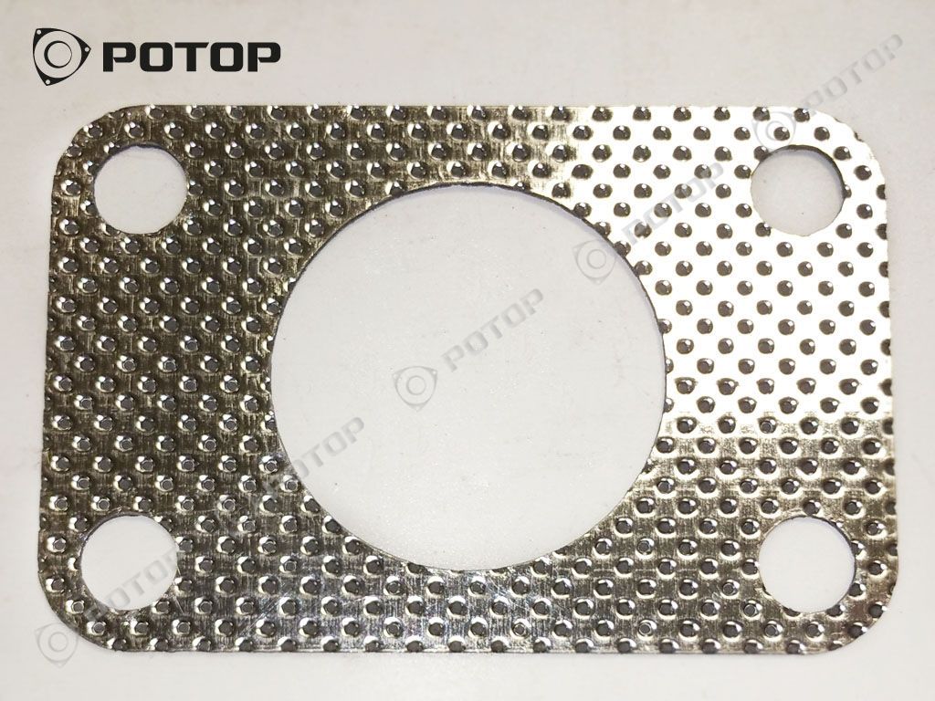 Прокладка выпускного глушителя 50-1008028 МТЗ облиц перфор