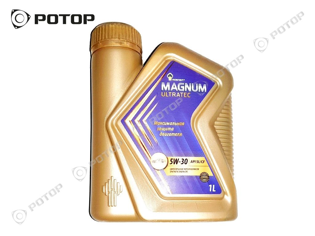 Масло моторное 5W-30 (1л) A/B5 Magnum Ultratec РОСНЕФТЬ купить запчасть в  Красноярске, Ачинске, Канске, Минусинске