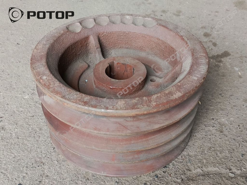 Шкив КДМ 1051В (4 ручья одинаковые) 