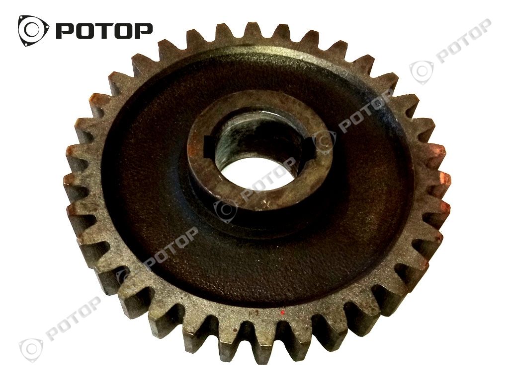Шестерня КРН-2,1Б бруса 29.611Б z=34, d=42 мм ротора (на косилку 4 шт) вала (под шпонку) Бежецкая косилка (А)