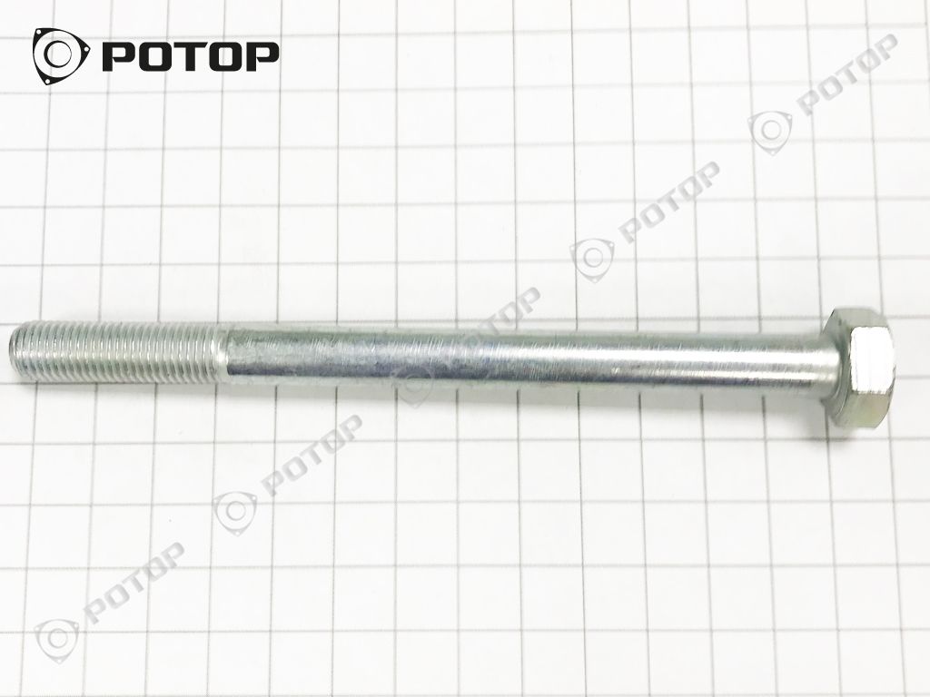 Болт М10х130х1,25 (кп 10,9) оцинк системы выпуска 1-0059724-319 КАМАЗ (БелЗан)