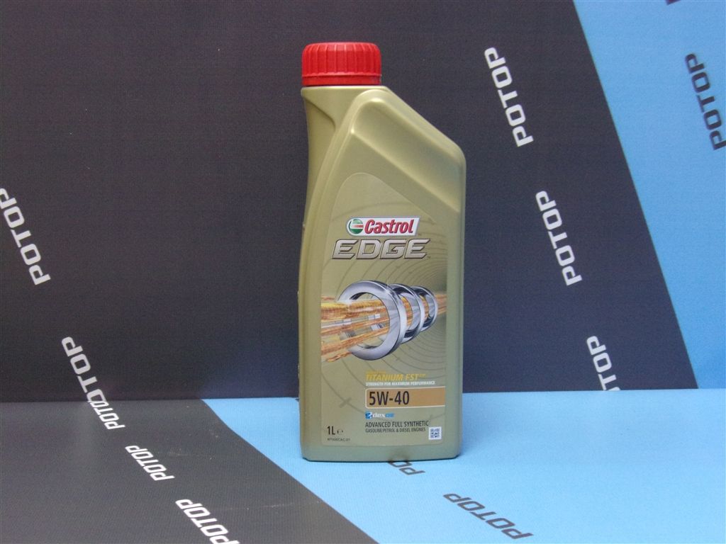 Масло моторное CASTROL EDGE A3/B4 TITANIUM FST 5W40 1 л