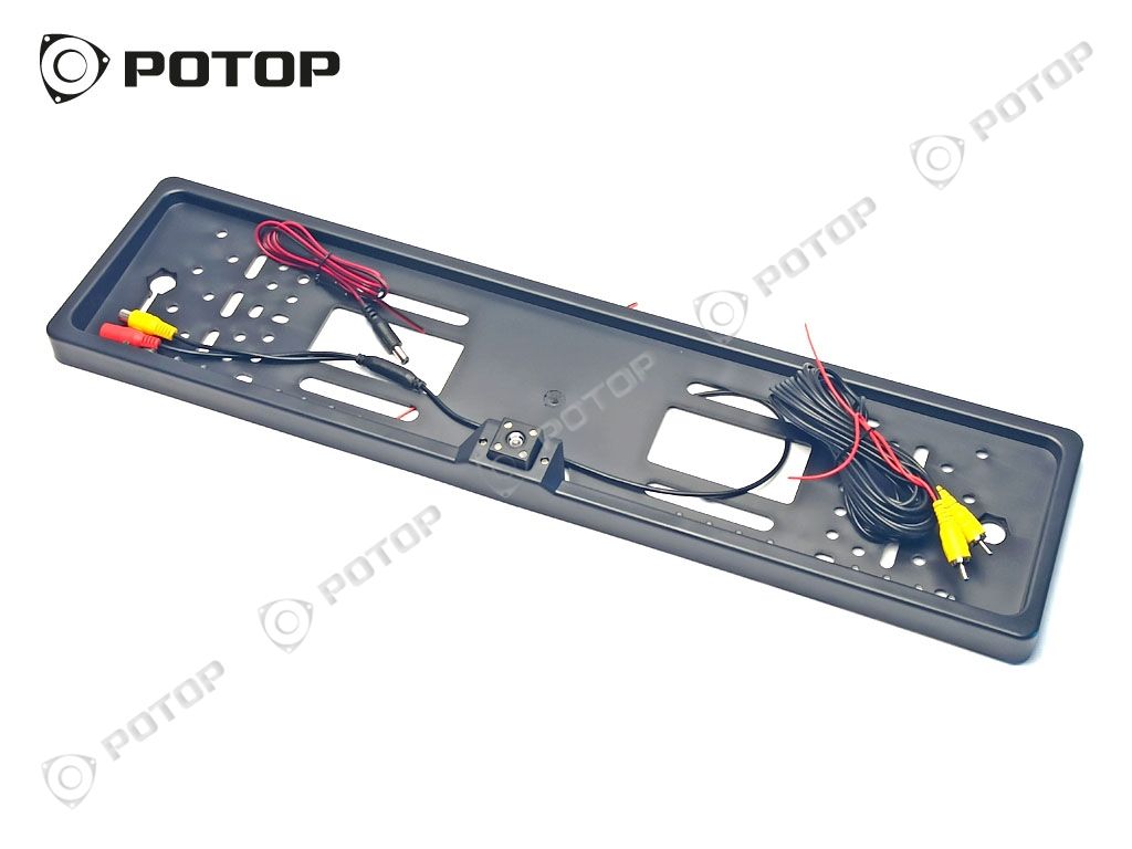 Рамка под номер с камерой заднего вида (ночное видение 4LED и подсветка 16 LED) ACS-VNEL-RN04