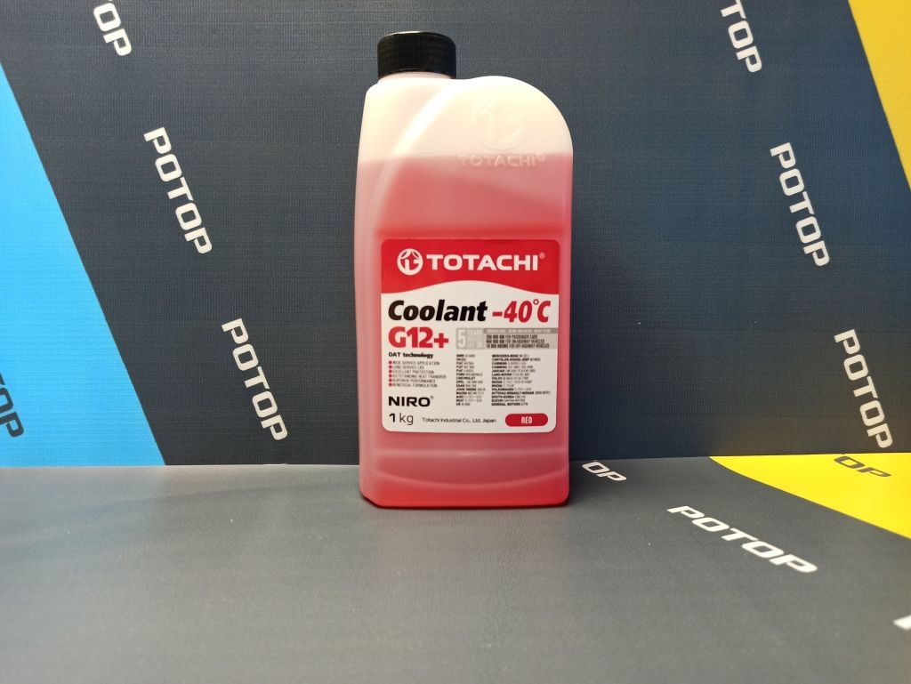 Антифриз G12+ TOTACHI NIRO COOLANT RED (-40C) 1 л КРАСНЫЙ