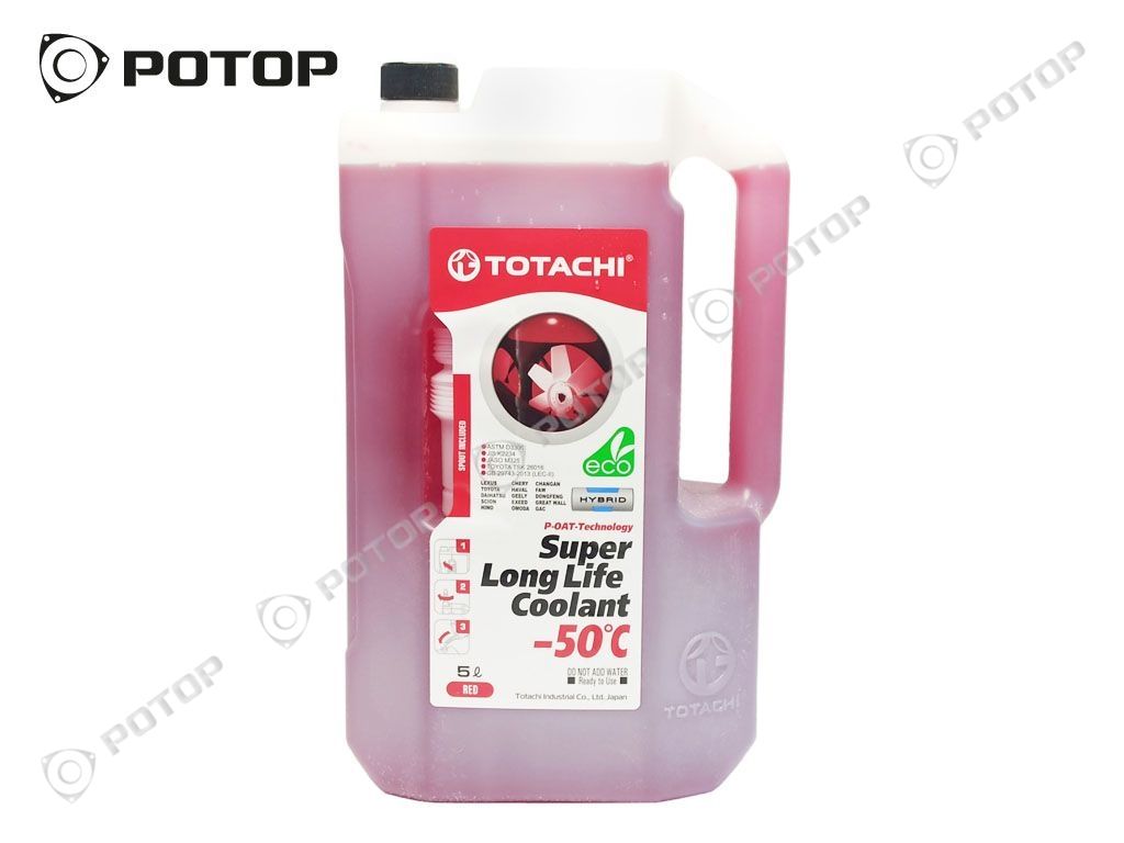 Антифриз G12+ TOTACHI SUPER LONG LIFE COOLANT RED -50C 5 л КРАСНЫЙ