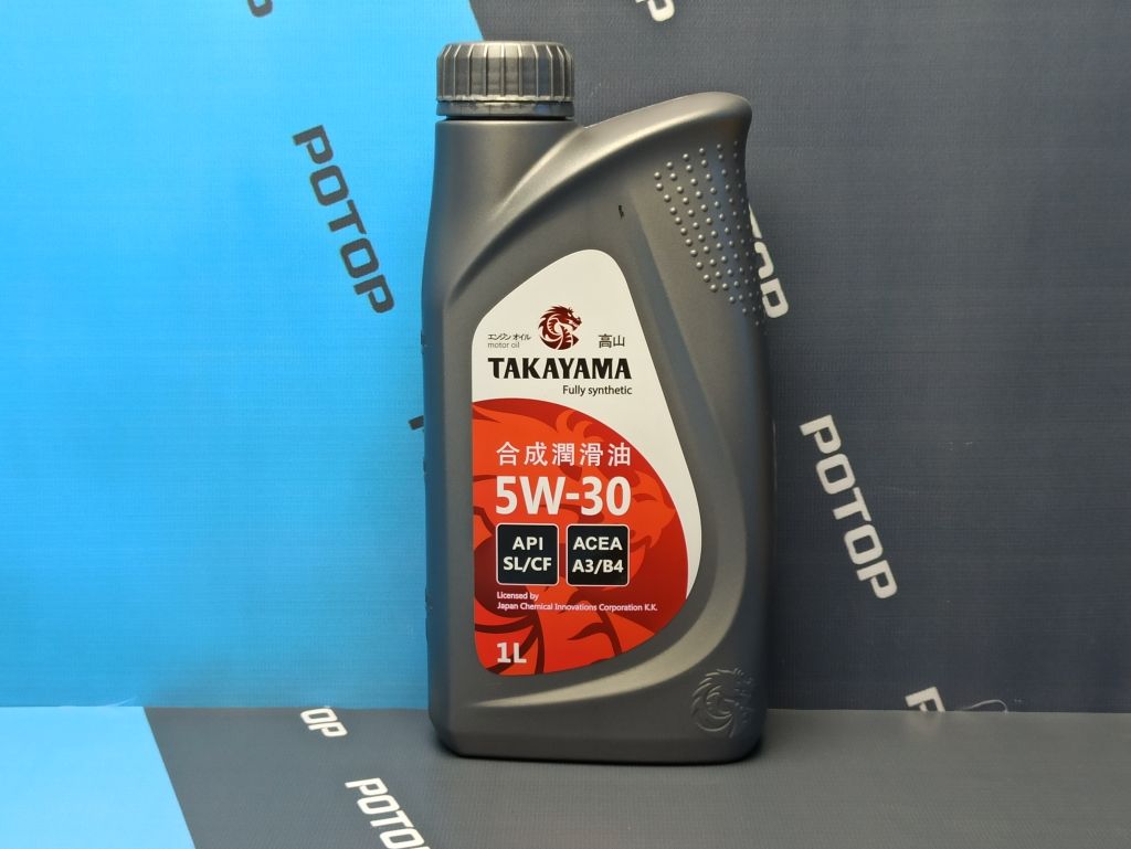 Масло моторное 5W-30 (1л) TAKAYAMA Adaptec ILSAC GF-5, API SN ж/б